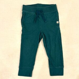 Gap organic cotton toddler boy pants forest green sz 2 Side pockets